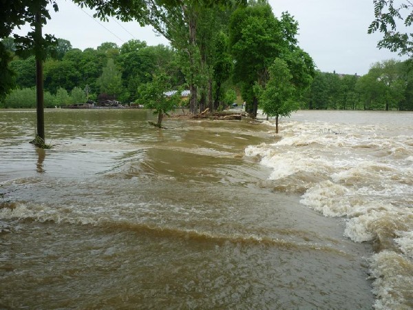 Hochwasser der Weißen Elster, Juni 2013